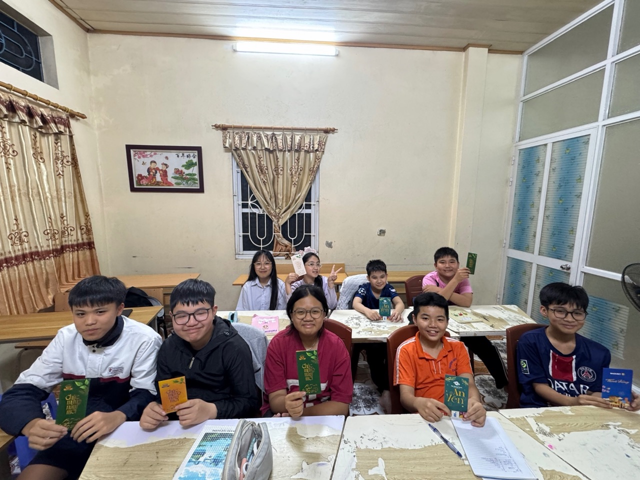 Giờ học tiếng Anh tại Ruby Bright Academy